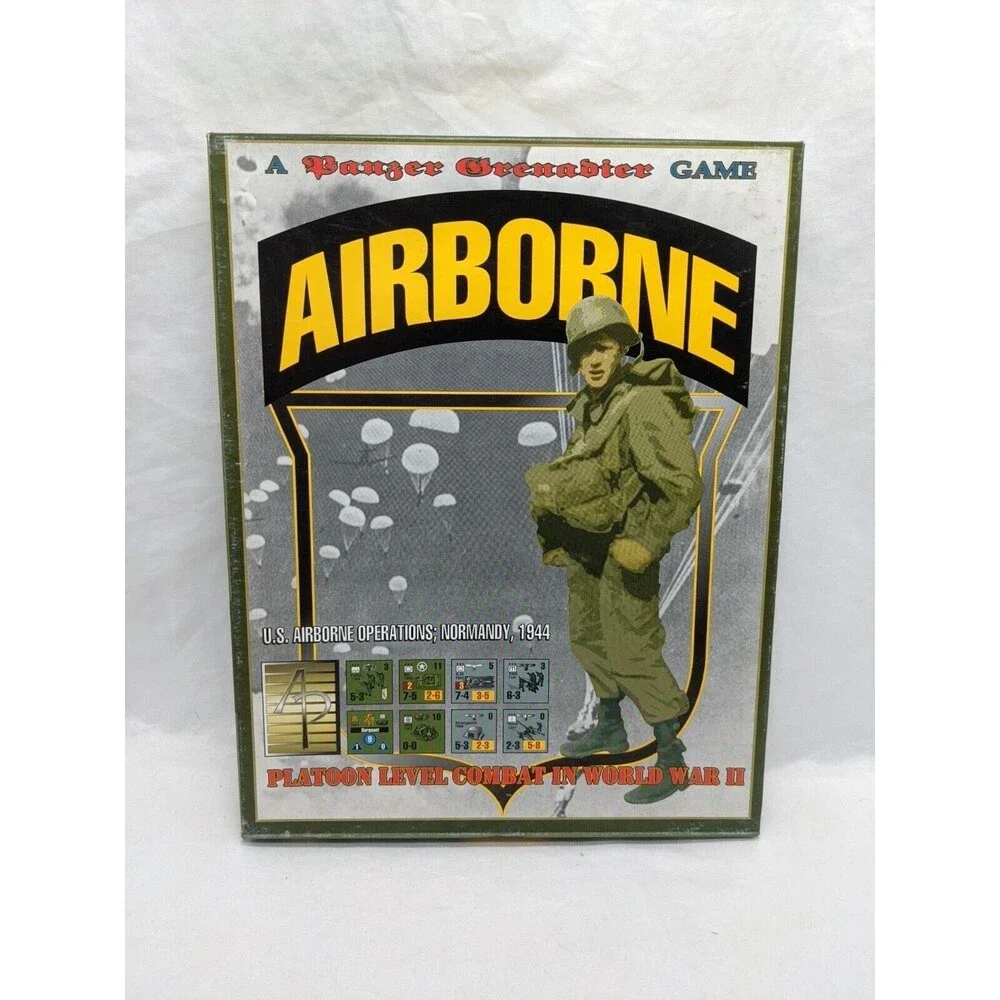 *Missing Rulebook Avalanche Press Airborne Board Game Expansion